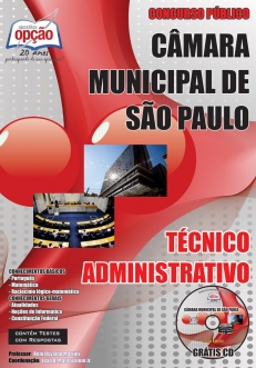Câmara Municipal de São Paulo-TÉCNICO ADMINISTRATIVO